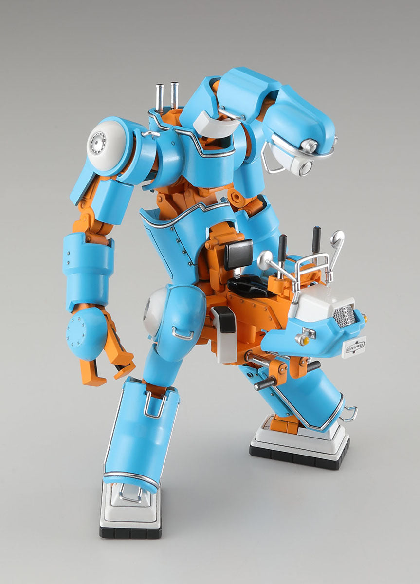 1/35 CHUBU 01 No.02 (ORANGE and LIGHT BLUE) LIGHT WEIGHT MECHATROBOT 2Kits