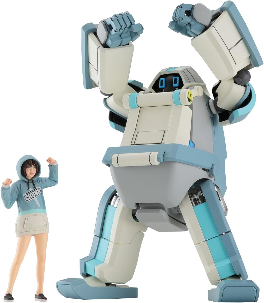 1/35 MechatroCHUNK No.02 Grayish Mint + Support Girl