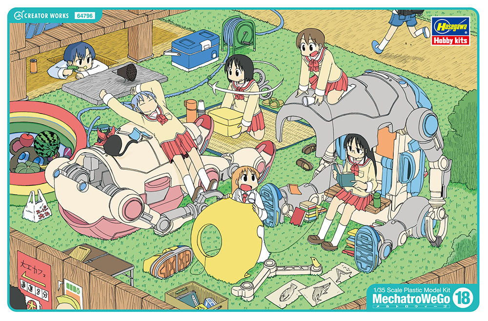 1/35 MechatroWeGo No.18 Warm & Cool [Shinonome Laboratory] + Bonus Sticker 2Kits