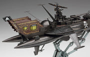 1/1500 CAPTAIN HARLOCK SPACE PIRATE DIMENSION VOYAGE Space Pirate Battleship ARCADIA Third Ship [Variant] Attack Enhanced Type with ACRYLIC STAND FIGURE