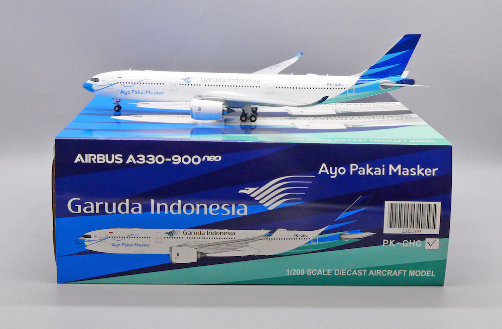 1/200 Garuda Indonesia Airbus A330-900neo PK-GHG  - Ayo Pakai Masker -