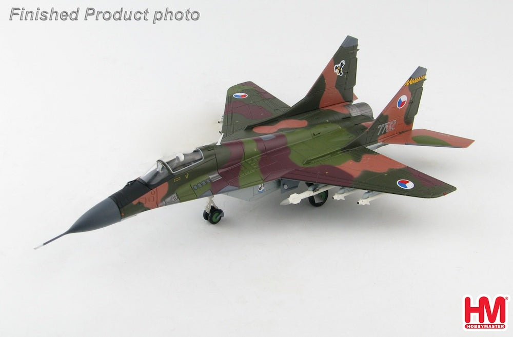 1/72 MIG-29A Fulcrum 7702 1st Fighter Air Regiment Czech Air Force Zatec Air Base 1993