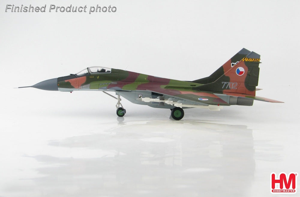 1/72 MIG-29A Fulcrum 7702 1st Fighter Air Regiment Czech Air Force Zatec Air Base 1993