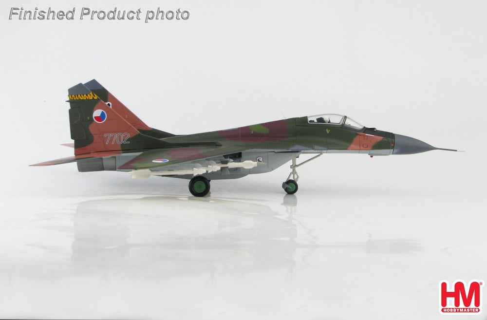 1/72 MIG-29A Fulcrum 7702 1st Fighter Air Regiment Czech Air Force Zatec Air Base 1993