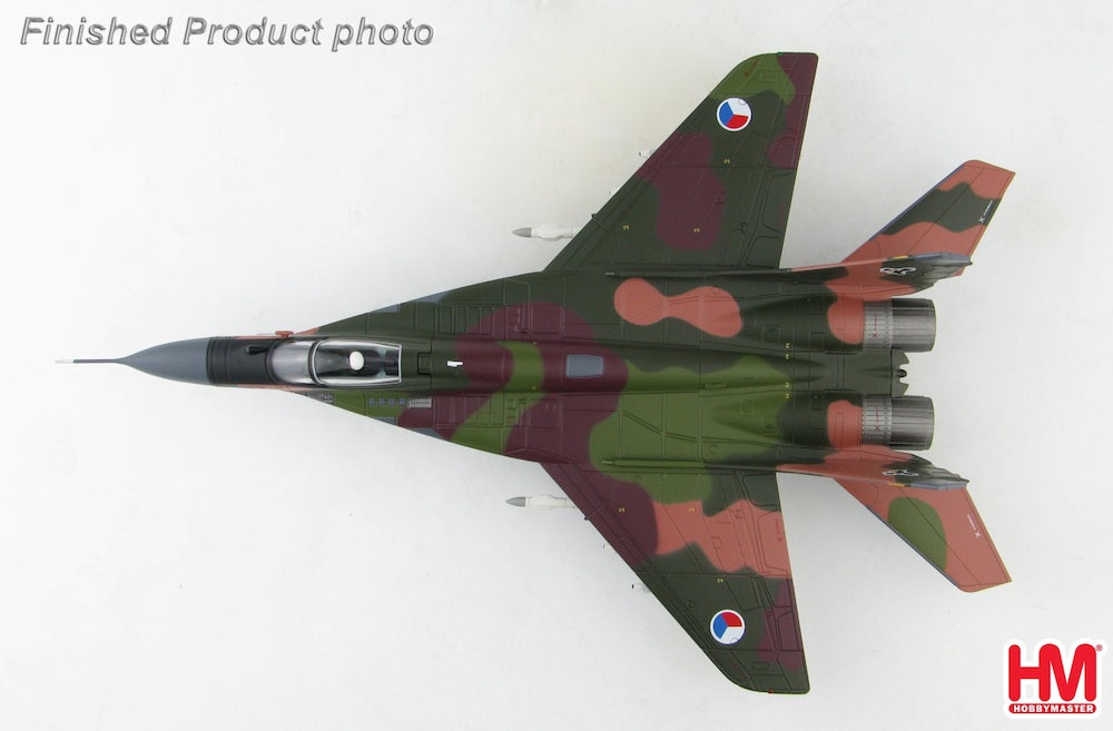 1/72 MIG-29A Fulcrum 7702 1st Fighter Air Regiment Czech Air Force Zatec Air Base 1993