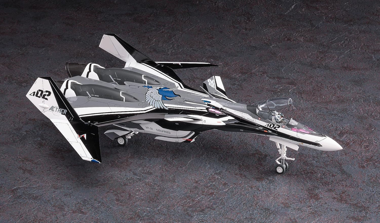 1/72 VF-31F SIEGFRIED Messer/Hayate with LILLDRAKEN Macross Delta The Movie (Stand Included) [LIMITED EDITION]