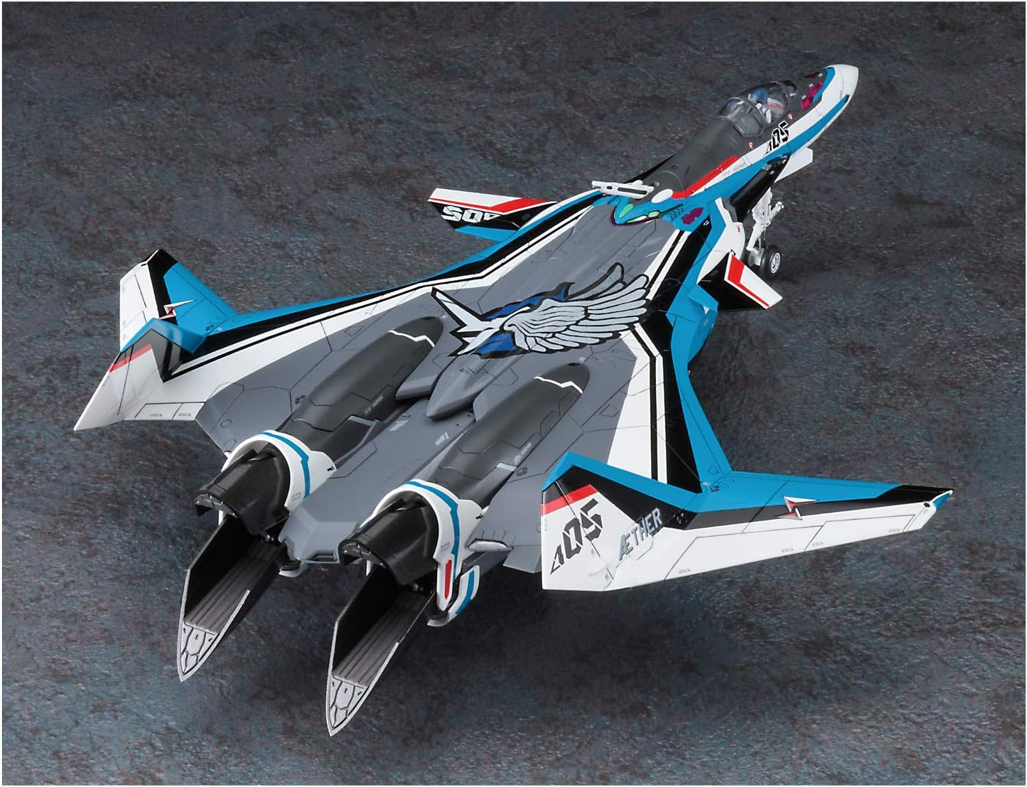 1/72 VF-31J CUSTOM SIEGFRIED Hayate MACROSS DELTA