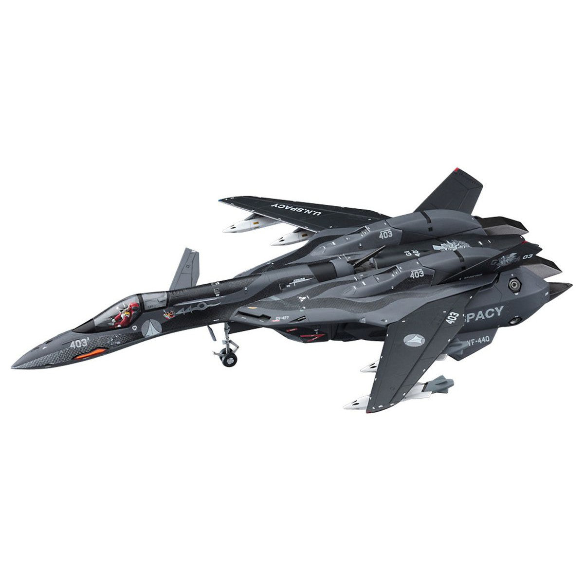 1/72 VF-19A SVF-440 DULLAHANS with FAST PACK & High-Maneuver Missiles