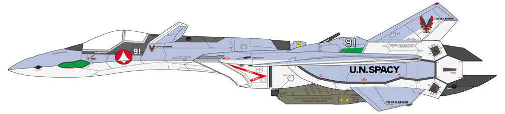 1/48 VF-19A VF-X RAVENS MACROSS VF-X2