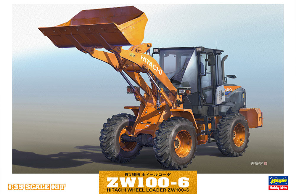 1/35 HITACHI WHEEL LOADER ZW100-6