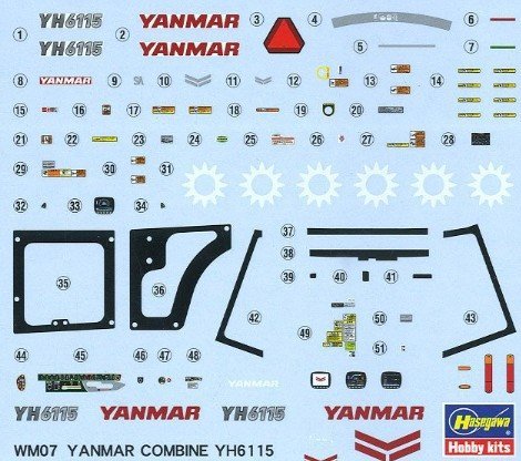 1/35 YANMAR COMBINE YH6115