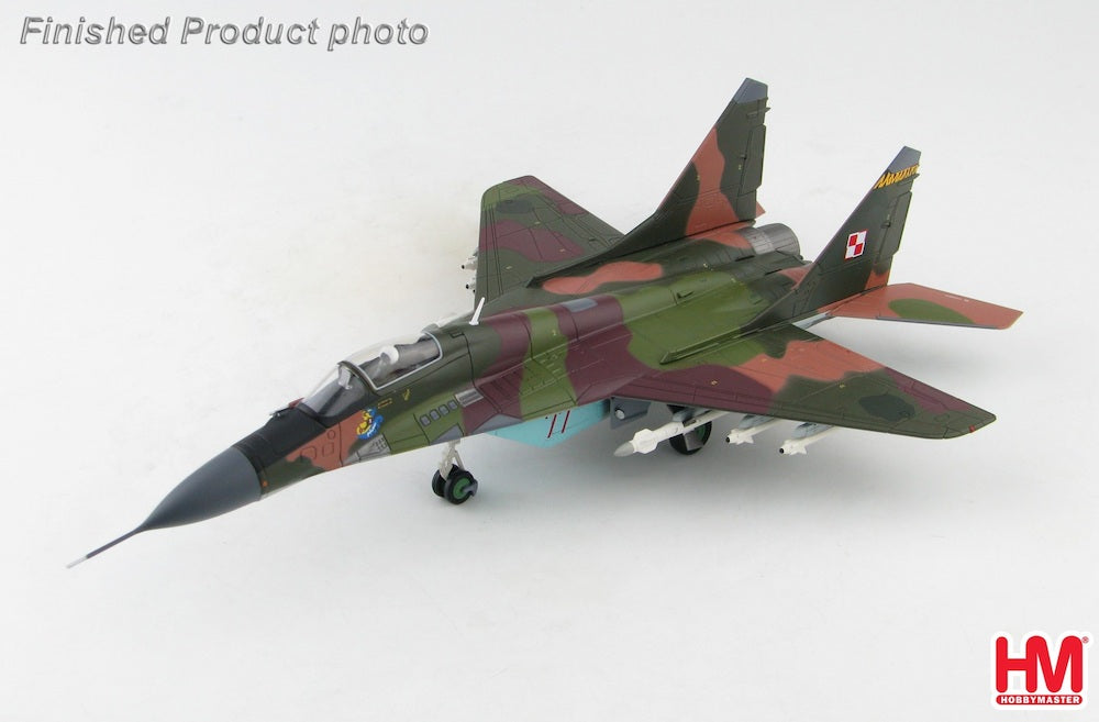 1/72 MIG29A Fulcrum No. 77 1st Fighter Aviation Regiment Polish Air Force 1996