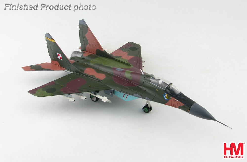 1/72 MIG29A Fulcrum No. 77 1st Fighter Aviation Regiment Polish Air Force 1996