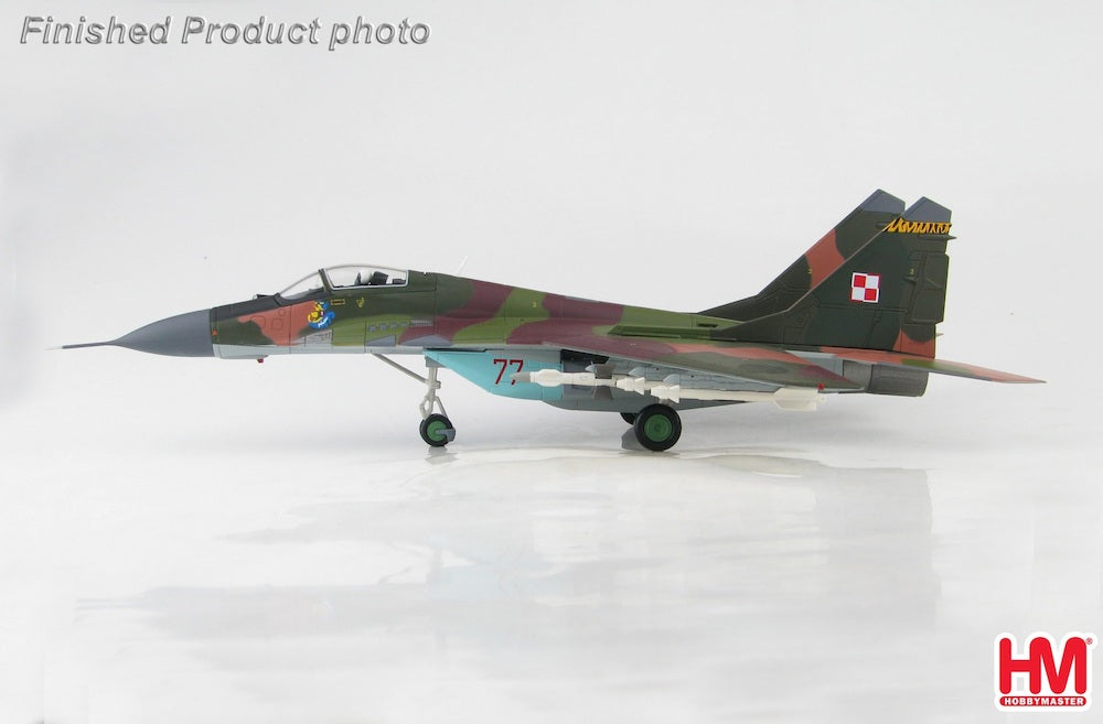 1/72 MIG29A Fulcrum No. 77 1st Fighter Aviation Regiment Polish Air Force 1996