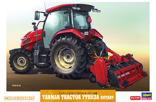 1/35 YANMAR TRACTOR YT5113A ROTARY [LIMITED EDITION]