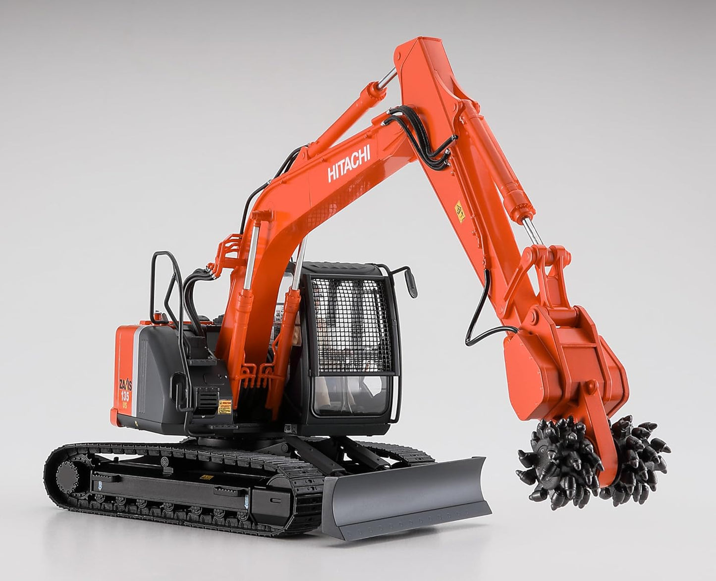 1/35 HITACHI CONSTRUCTION MACHINERY EXCAVATOR ZAXIS 135US CUTTER HEADS [LIMITED EDITION]
