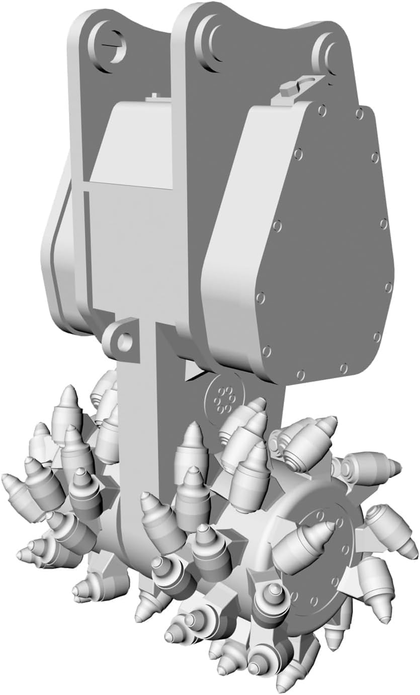 1/35 HITACHI CONSTRUCTION MACHINERY EXCAVATOR ZAXIS 135US CUTTER HEADS [LIMITED EDITION]