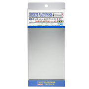 CHECKER PLATE FINISH A Stainless S size 90mmÃ—200mm