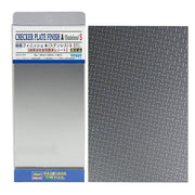 CHECKER PLATE FINISH A Stainless S size 90mmÃ—200mm