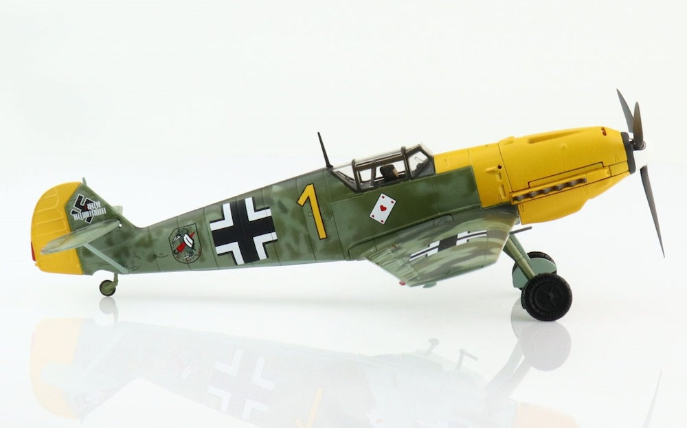 1/48 BF 109E-3 Yellow 1 flown by Oblt. Josef Priller Staffelkaptian of 6/JG 51 France Autumn 1940