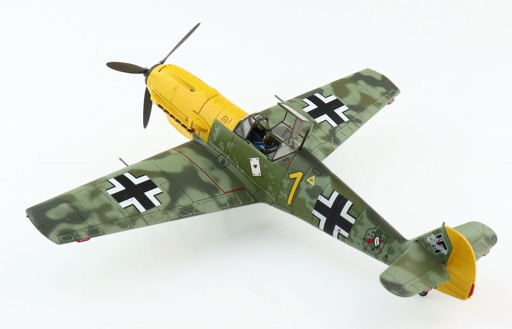 1/48 BF 109E-3 Yellow 1 flown by Oblt. Josef Priller Staffelkaptian of 6/JG 51 France Autumn 1940