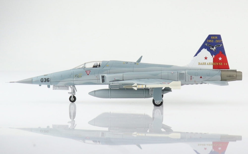 1/72 Northrop F-5E Tiger II  - Sion iger -  036 Fliegerstaffel 19 Sion Air Base Closure 2017