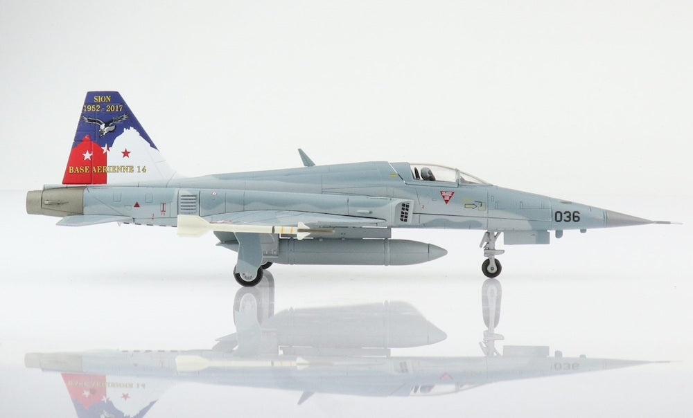 1/72 Northrop F-5E Tiger II  - Sion iger -  036 Fliegerstaffel 19 Sion Air Base Closure 2017