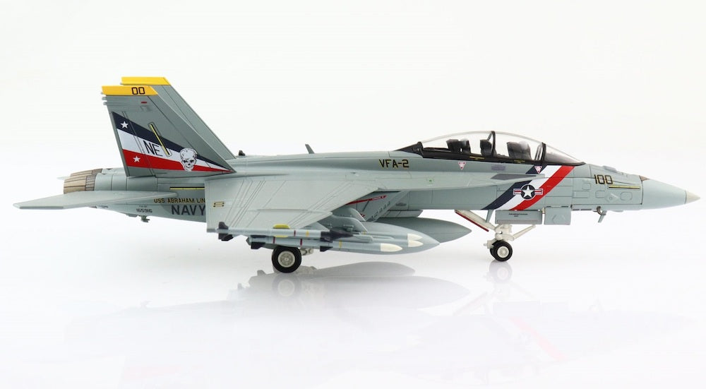 1/72 F/A-18F Super Hornet NE100/165916 VFA-2  - Bounty Hunters -   USS Abraham Lincoln 2012