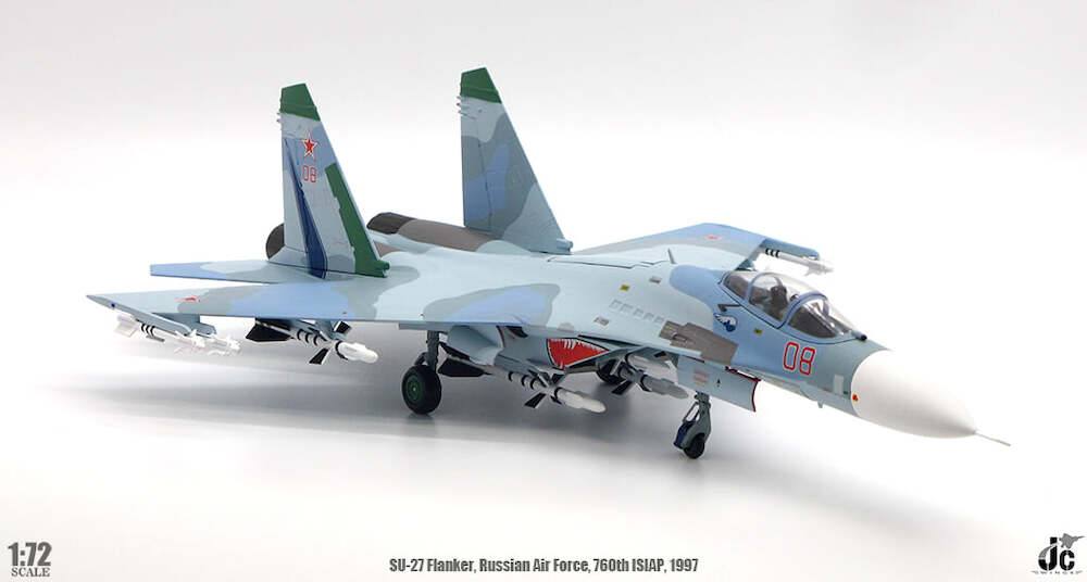 1/72 Russian Air Force Air Force Su-27 Flanker 760th ISIAP Lipetsk 1997