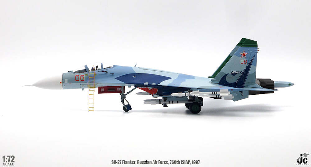 1/72 Russian Air Force Air Force Su-27 Flanker 760th ISIAP Lipetsk 1997