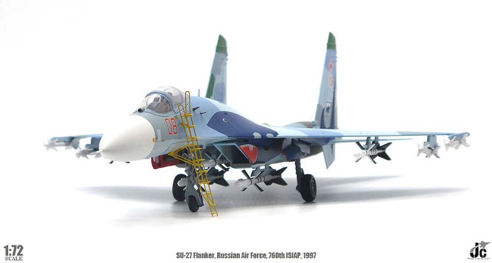 1/72 Russian Air Force Air Force Su-27 Flanker 760th ISIAP Lipetsk 1997