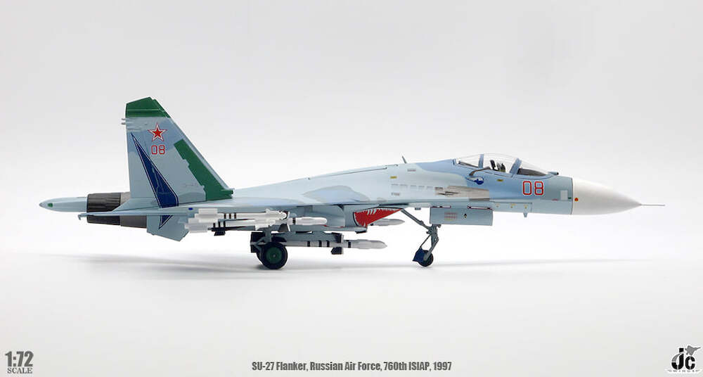 1/72 Russian Air Force Air Force Su-27 Flanker 760th ISIAP Lipetsk 1997