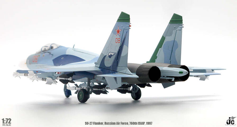 1/72 Russian Air Force Air Force Su-27 Flanker 760th ISIAP Lipetsk 1997