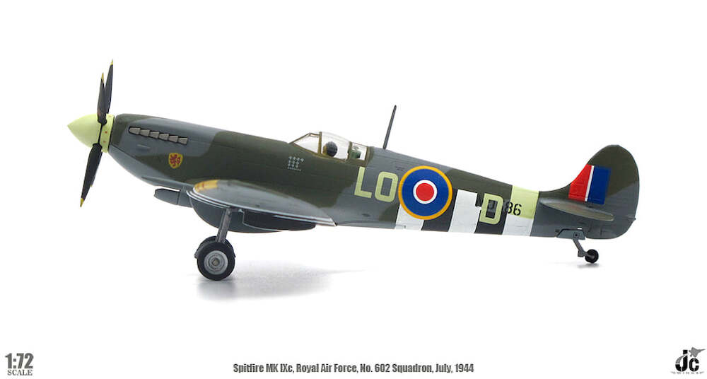 1/72 Spitfire MK IXc Pierre Closterman RAF No. 602 Squadron July 1944