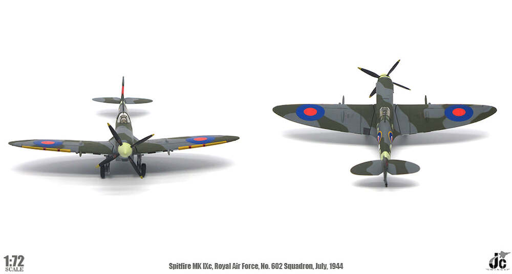 1/72 Spitfire MK IXc Pierre Closterman RAF No. 602 Squadron July 1944