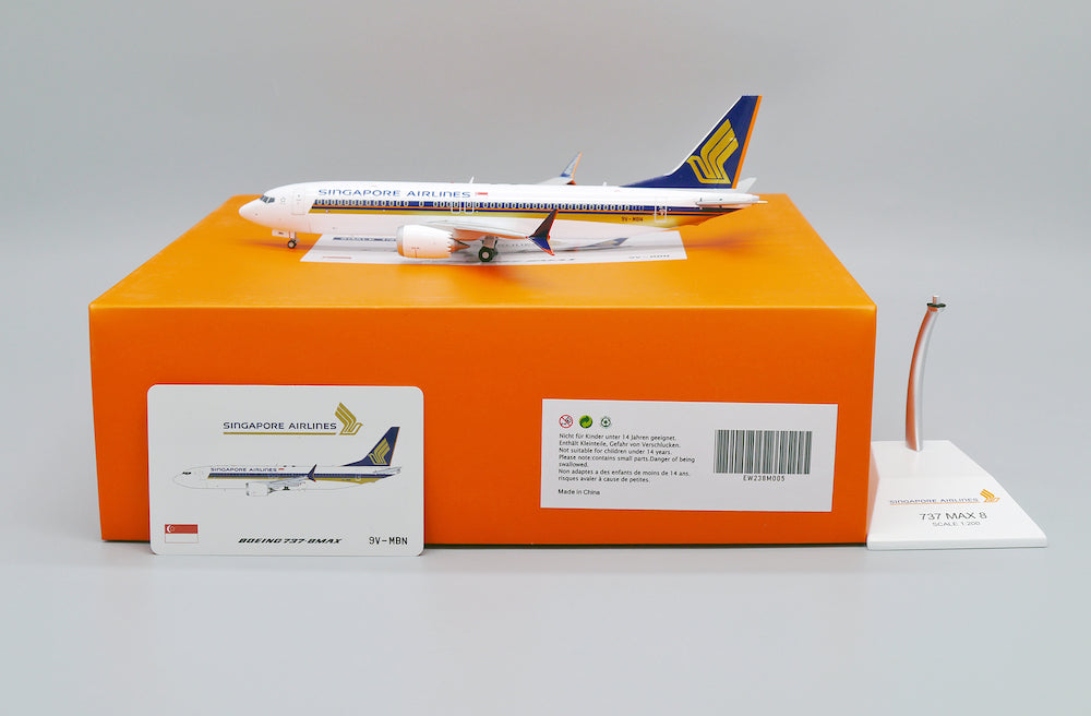 1/200 Singapore Airlines Boeing 737 MAX 8