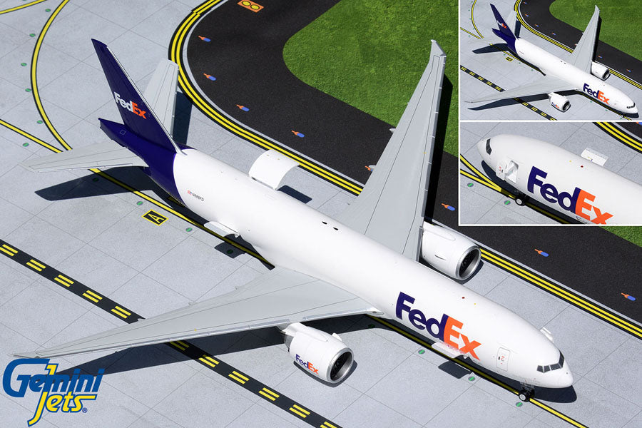 1/200 FedEx Express B777LFR Interactive Series  N888FD