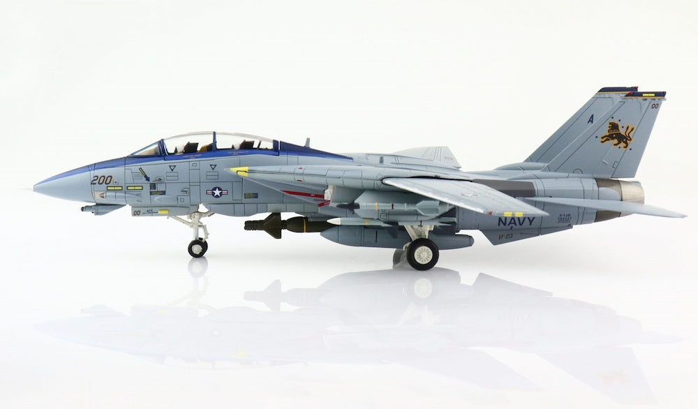 1/72 Grumman F-14D Tomcat No 164347 VF-213 Black Lions 2006  - Final Cruise -