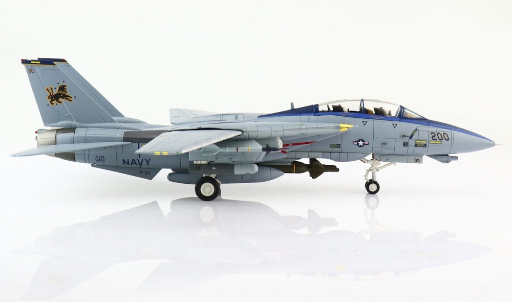 1/72 Grumman F-14D Tomcat No 164347 VF-213 Black Lions 2006  - Final Cruise -