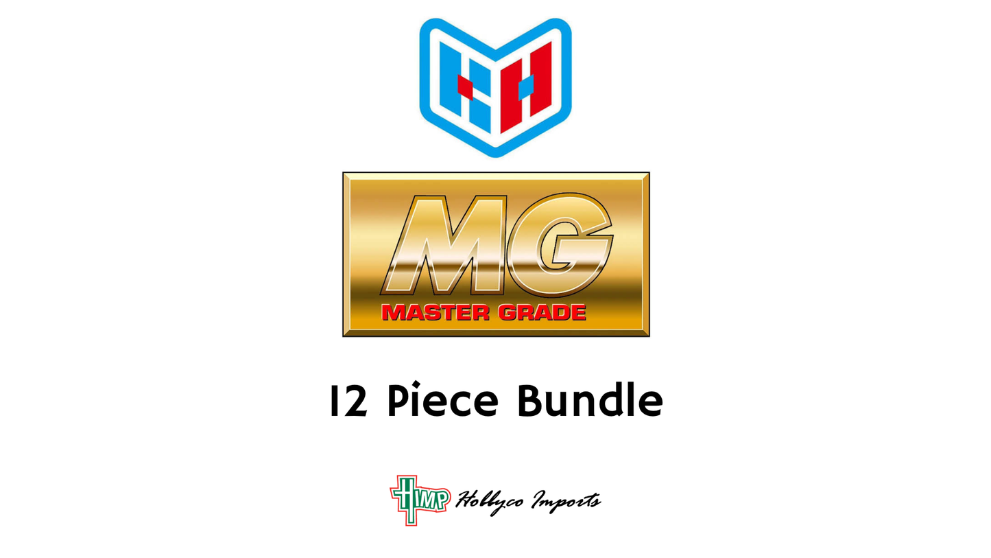 Bundle - Gunpla Master Grade Model Kits (12pcs)