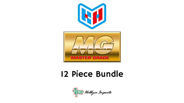 Bundle - Gunpla Master Grade Model Kits (12pcs)