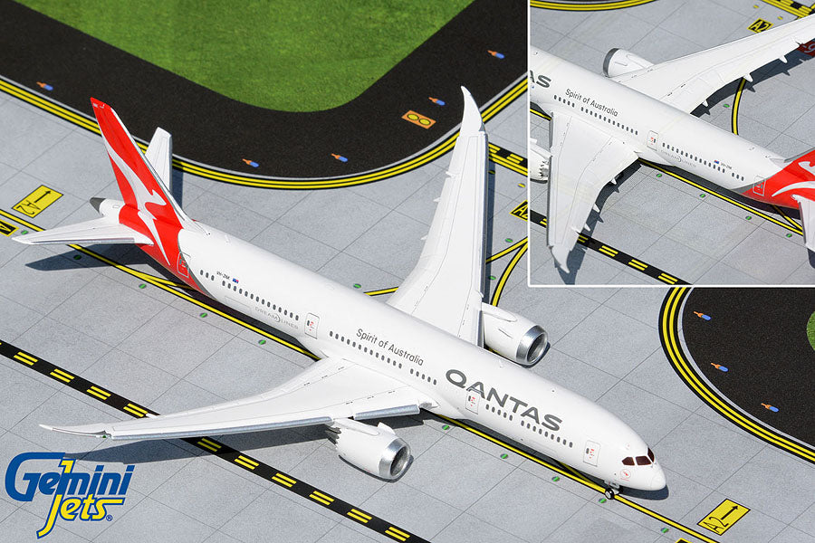 1/400 Qantas B7879 Flaps Down VHZNK