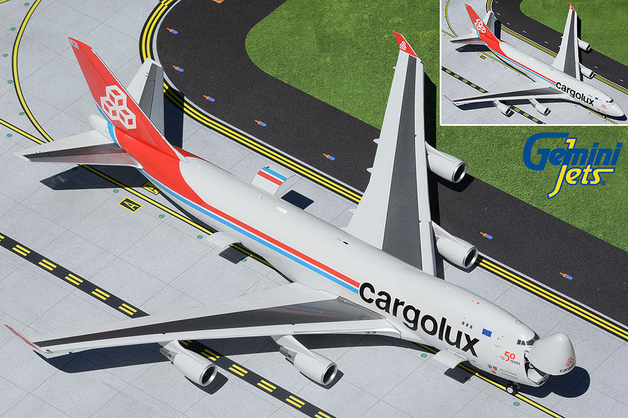 1/200 Cargolux B747-400ERF LX-LXL Interactive Series