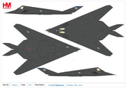 1/72 F-117A Nighthawk 84-0809 USAF 2022