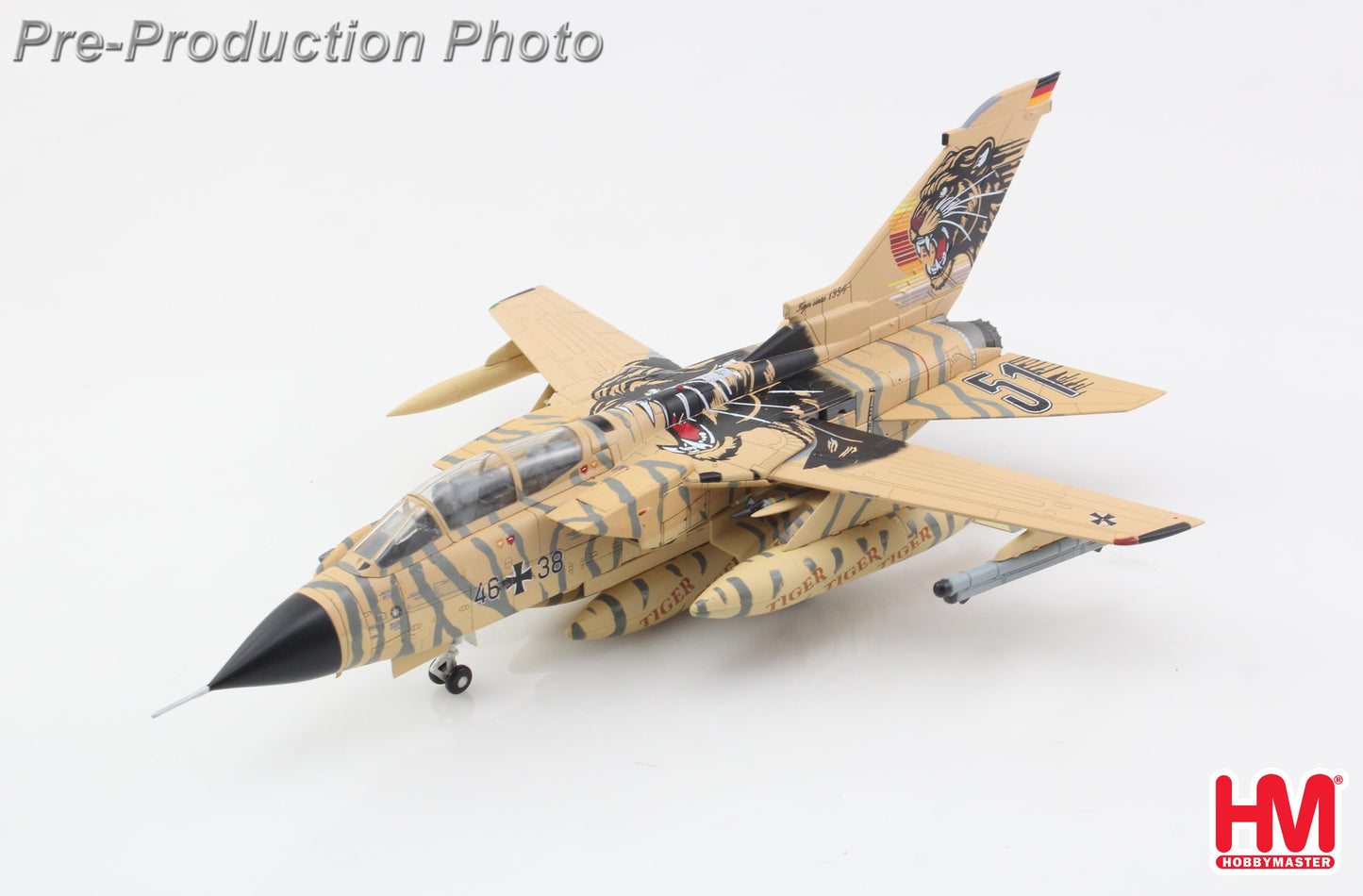 1/72 Tornado ECR "NATO Tiger Meet 2025" 46+38 TAW 51 "Immelmann" Beja AB 2025