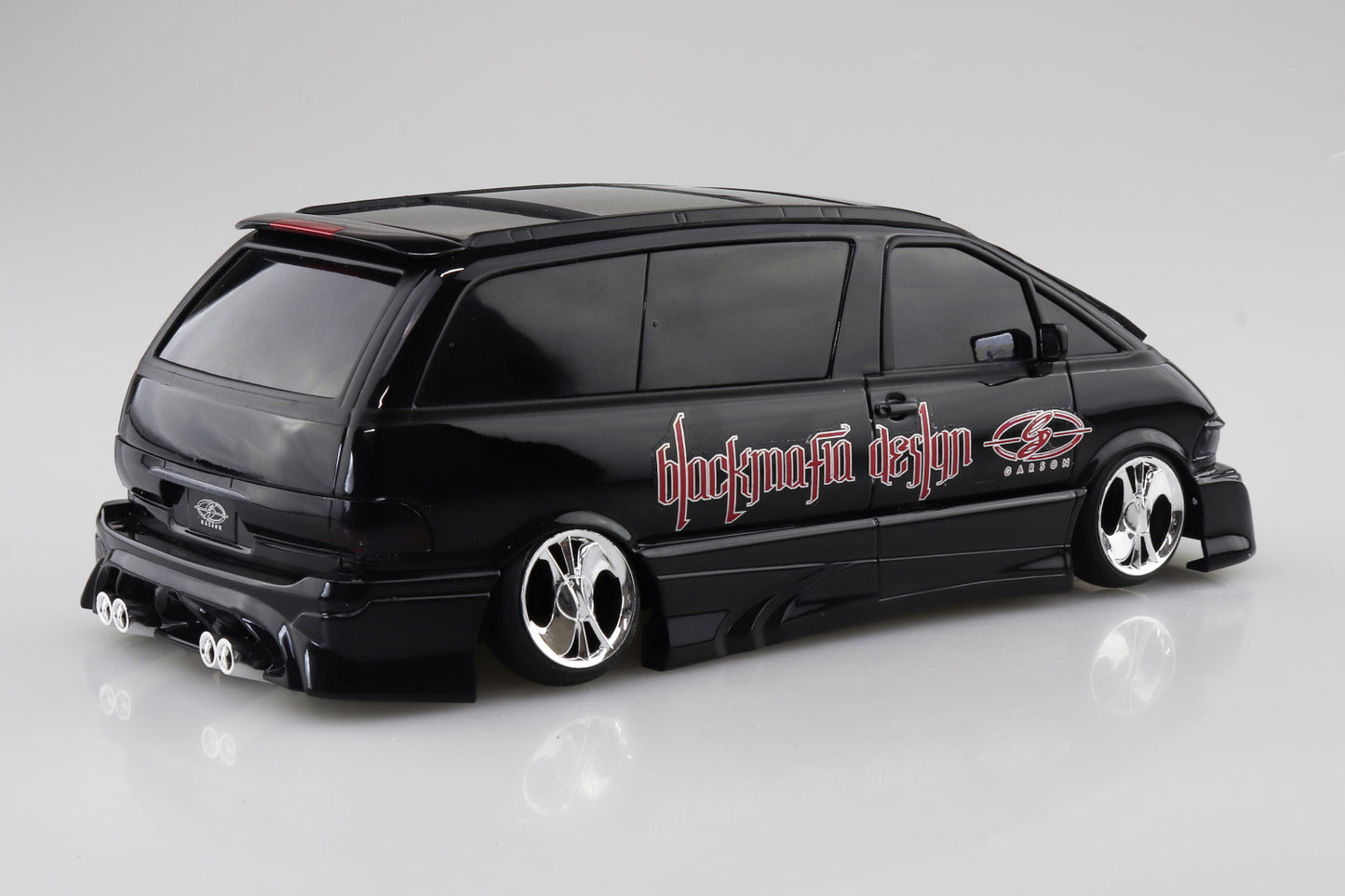 1/24 BLACK MAFIA TCR11W ESTIMA  '98 (TOYOTA)