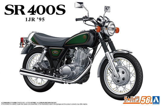 1/12 YAMAHA 1JR SR400S LIMITED EDITION '95 WITH CUSTOM PARTS