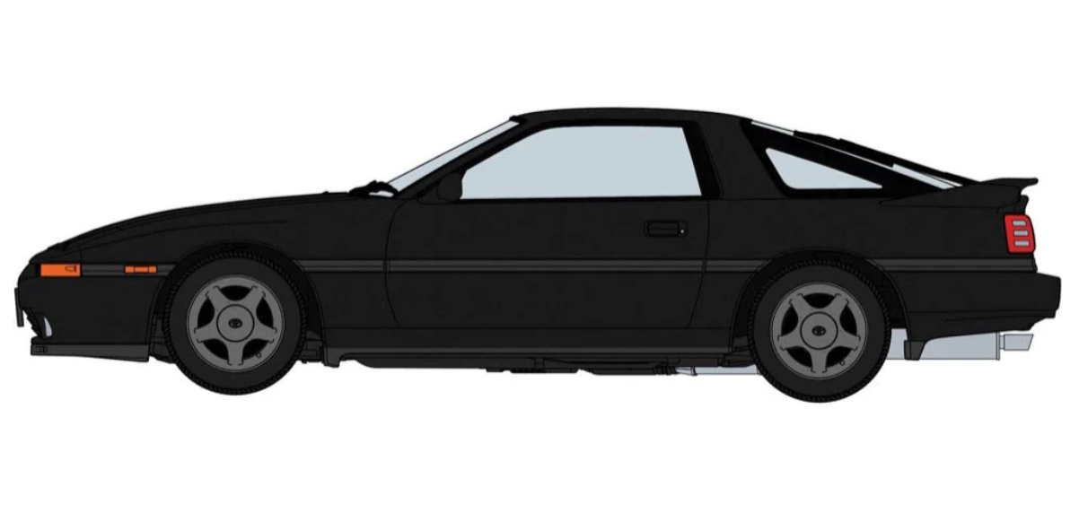 1/24 TOYOTA SUPRA A70 2.5GT TWIN TURBO R 1990 BLACK COLOR