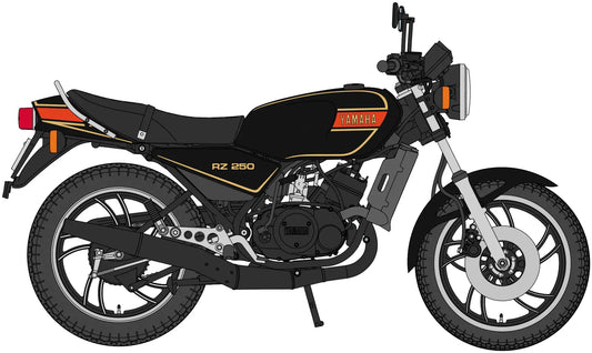 1/12 Yamaha RZ250 (4L3) (1980) BLACK COLOR