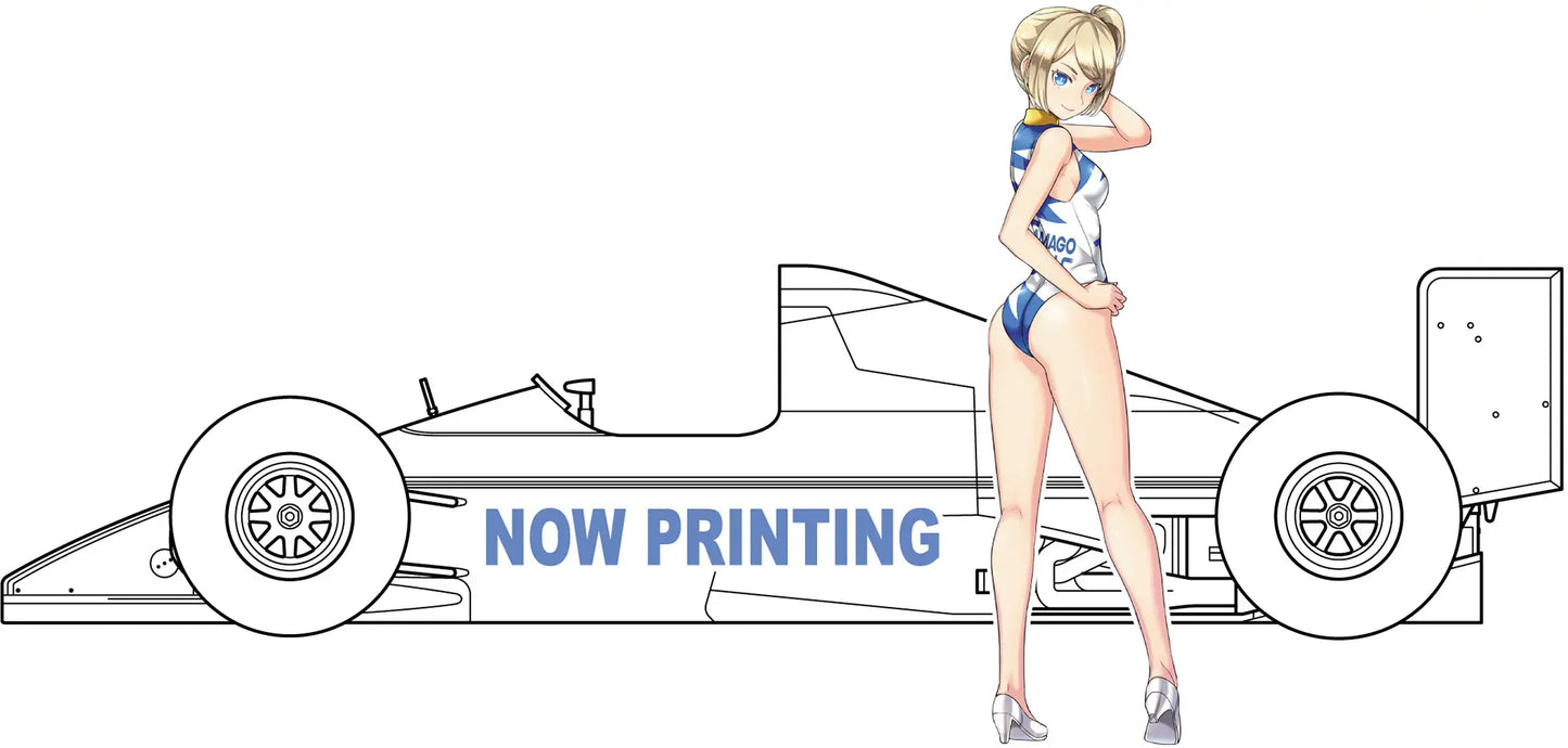 1/24 ZAKSPEED ZK891 Amy McDonnell with FIGURE
